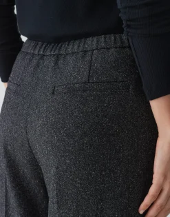 Online Wide Leg Pants MUKINA mit Bundfalten Hosen