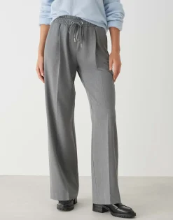 Best Sale Wide Leg Pants MUTASI aus elastischem Viskose Mix Hosen