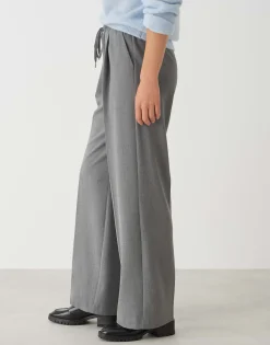 Best Sale Wide Leg Pants MUTASI aus elastischem Viskose Mix Hosen