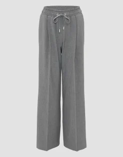 Best Sale Wide Leg Pants MUTASI aus elastischem Viskose Mix Hosen